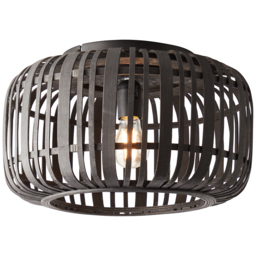 Meike Dark Bamboo Flush Light in Matt Black