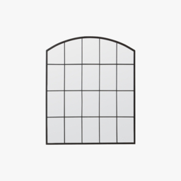 Platt Arch Mirror in Black