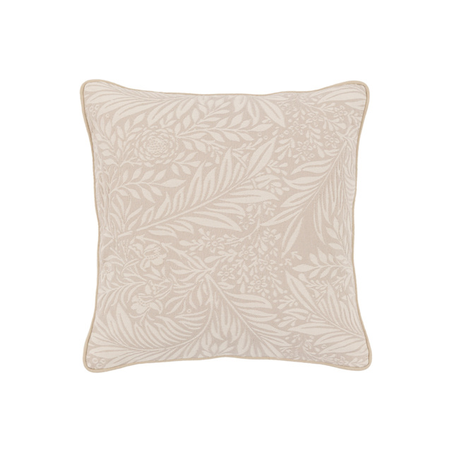 Oakleigh Leaf Woven Cushion in Natural
