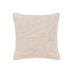 Oakleigh Leaf Woven Cushion in Natural