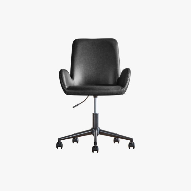 Raynes Charcoal Swivel Chair