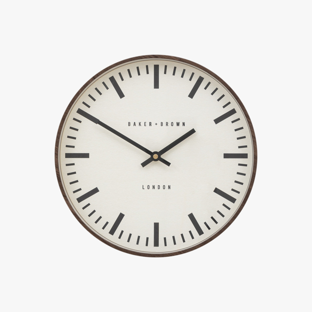 Vincent Clock in Walnut