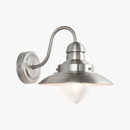 Luca Retro Wall Lamp in Chrome