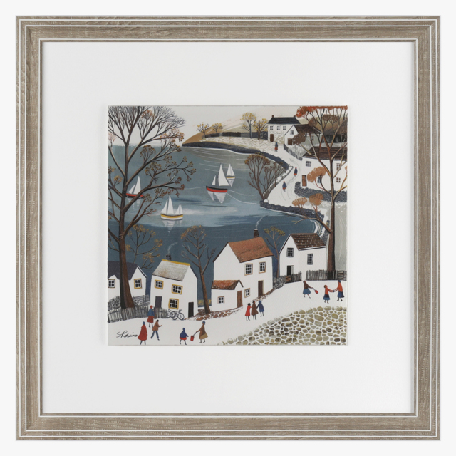 Cornish Bay Framed Wall Art