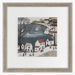 Cornish Bay Framed Wall Art