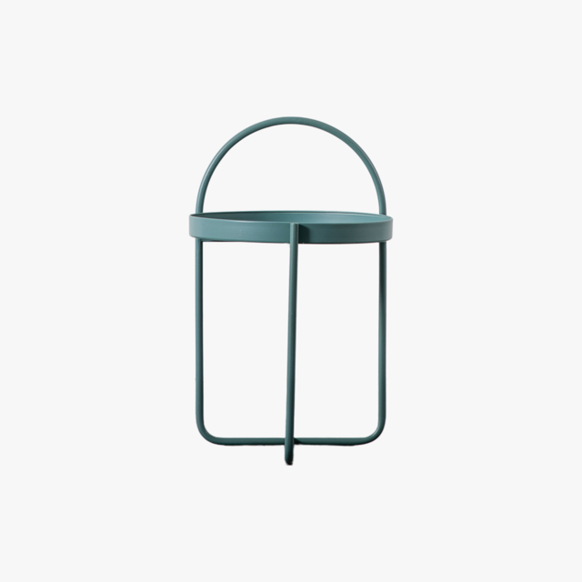 Callie Side Table in Teal