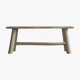 Sandbar Rustic Natural Bench, Small