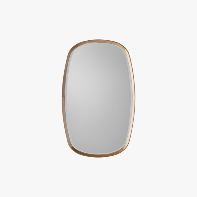 Garret Oak Wall Mirror