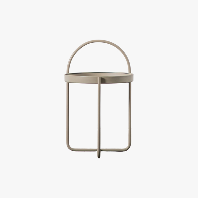 Callie Side Table in Latte