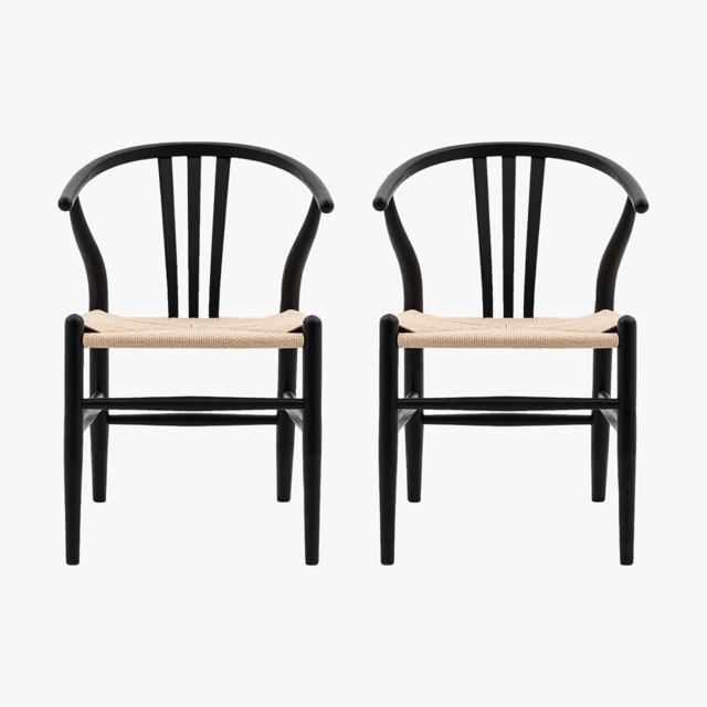 Maeve Dining Chair in Black - Set of 2