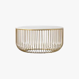 Beka Coffee Table in Gold