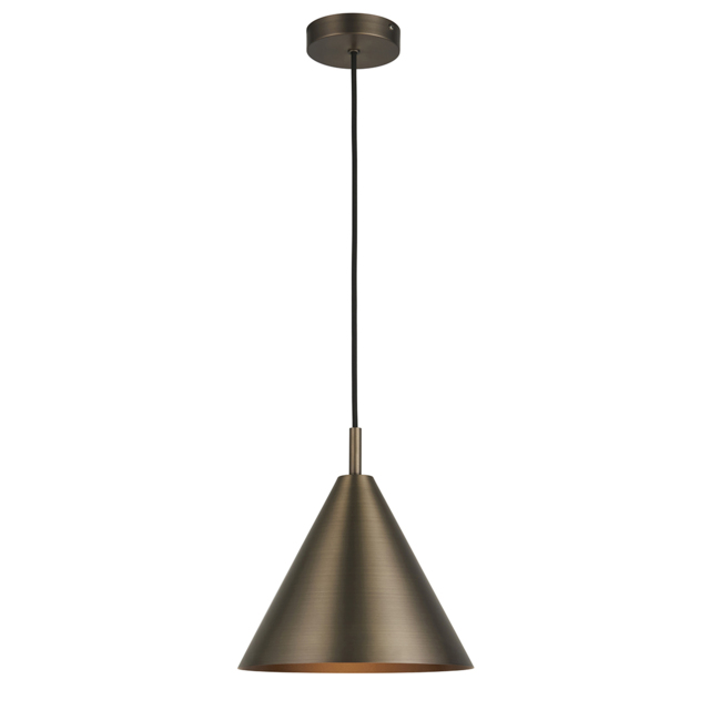 Jutt Pendant Light in Dark Antique Bronze
