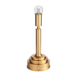 Gadabout Rechargeable Table Base Aged Brass