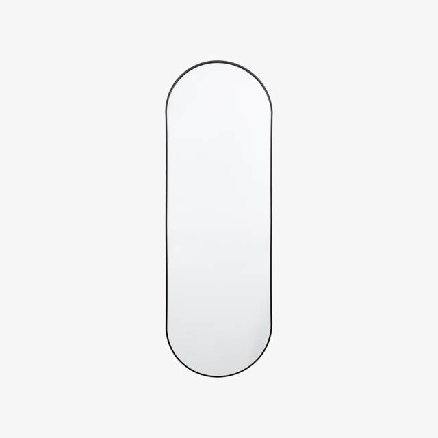 Dapper Mirror in Black - Large