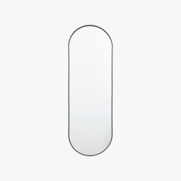 Dapper Mirror in Black - Large
