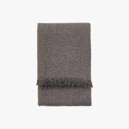 Aspen Throw in Dark Grey