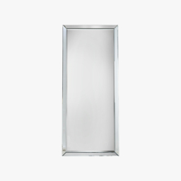 Skylar Standing Mirror in Silver