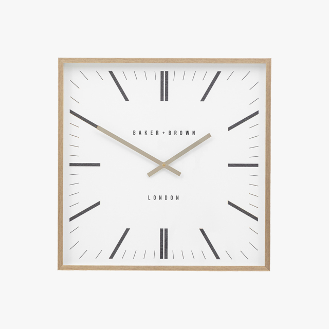 Monroe Wall Clock in Gold