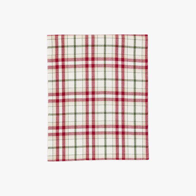 Timeless Tidings Christmas Check Table Runner, Small