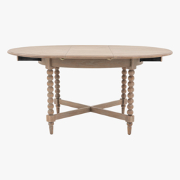 Spindler Round Extendable Dining Table
