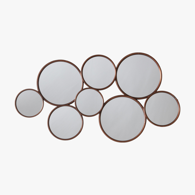 Grayson Accent Wall Mirror in Copper