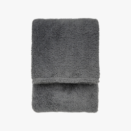 Cherish Fleecy Throw in Charcoal
