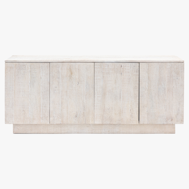 Seville Mango Sideboard in Whitewash