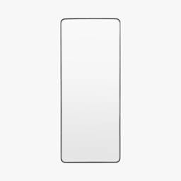 Glimpse Leaner Mirror in Black