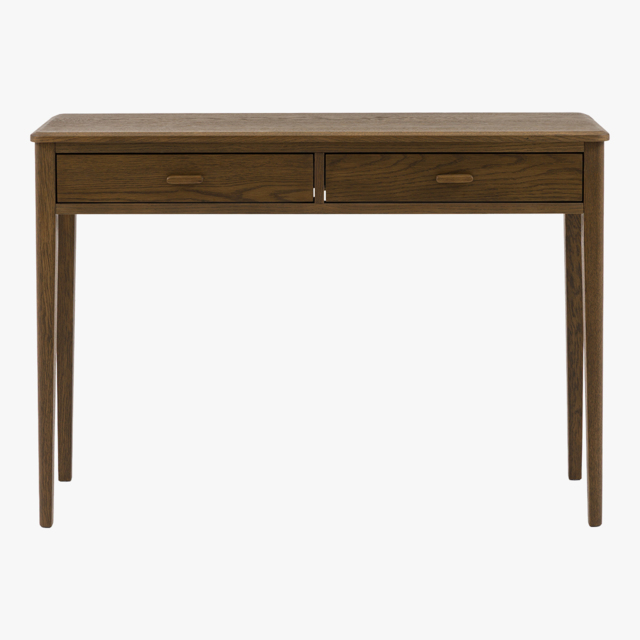 Alma 2 Drawer Console Table in Walnut