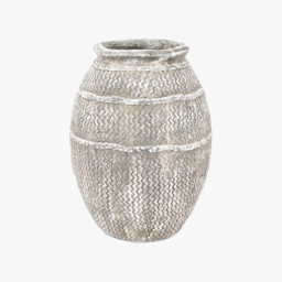 Knossos Vase in Antique Grey - Small