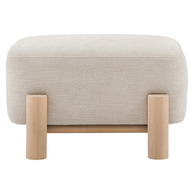 Kova Footstool in Cream