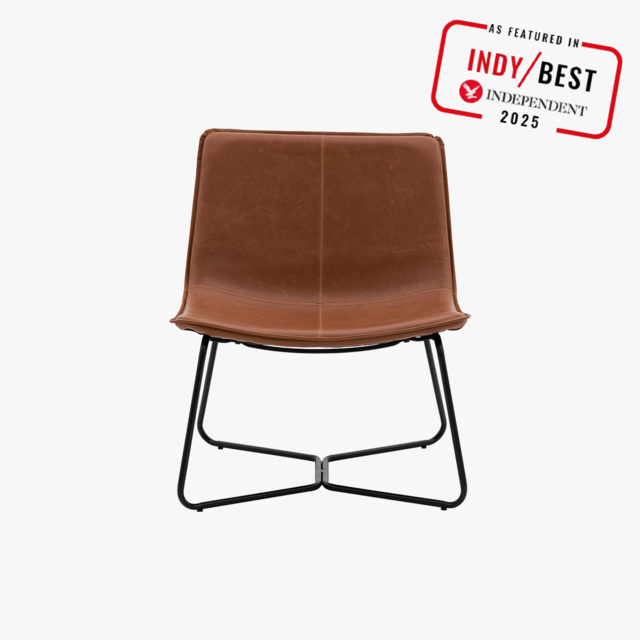Weyburn Lounge Chair in Pecan Brown