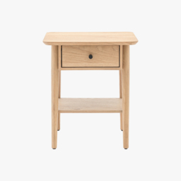 Modaro 1 Drawer Bedside Table in Natural