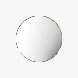 Wenlock Mirror in Gold