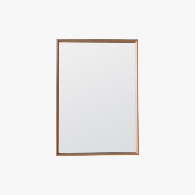 Claire Wall Mirror in Natural Oak