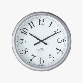 Mina Wall Clock in Grey