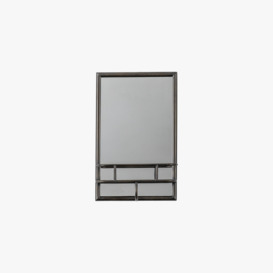 Morris Rectangle Mirror in Bronze