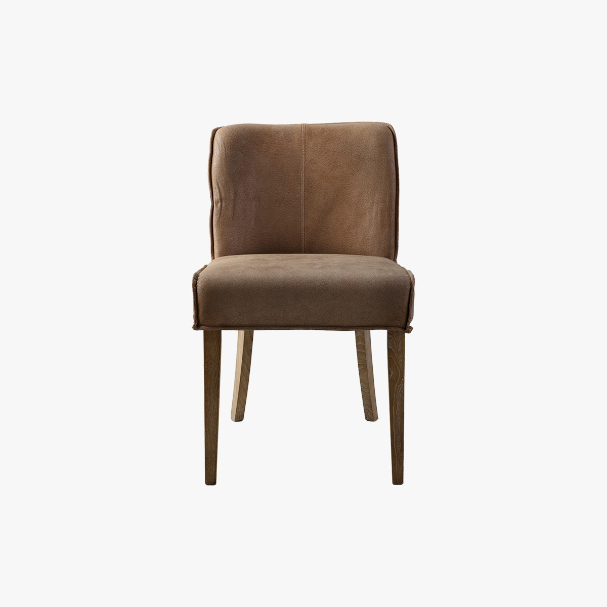 Ewan Leather Dining Chair, Pack of two