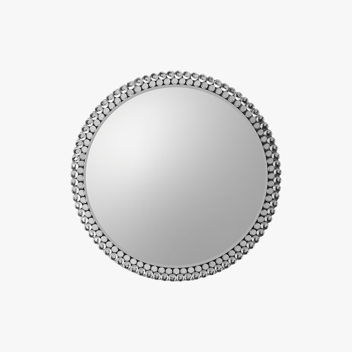 Beau Large Round Wall Mirror