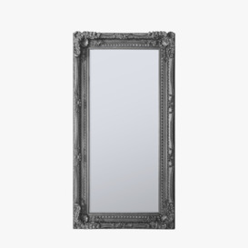 Victoria Standing Mirror in Silver