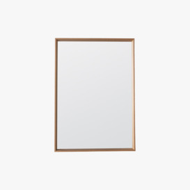 Claire Wall Mirror in Natural Oak