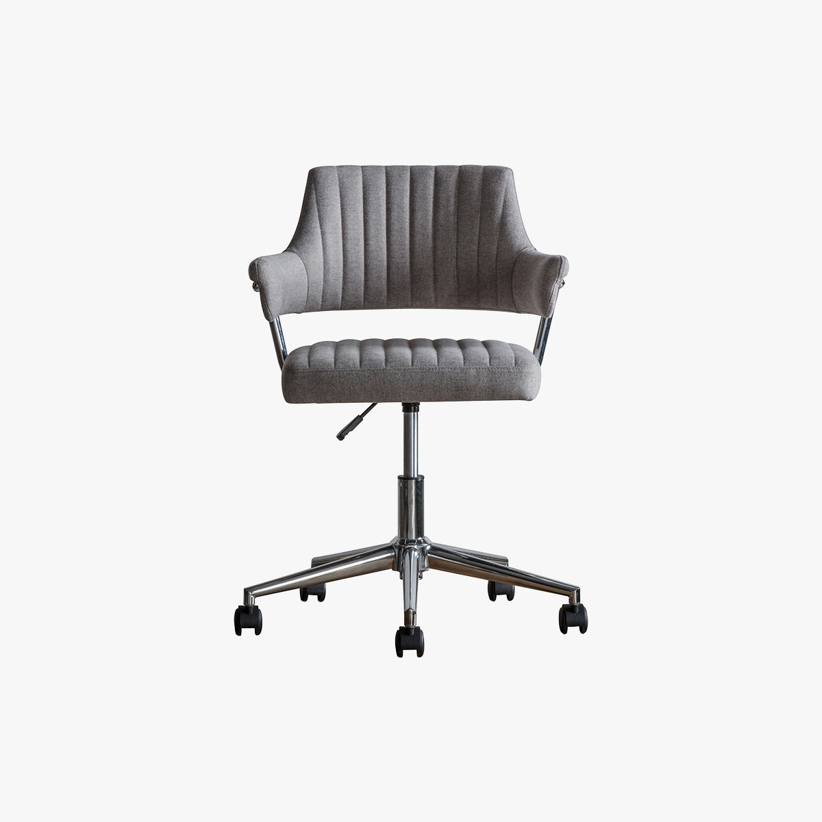 Radoni Grey Swivel Chair