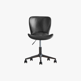 Renoak Charcoal Swivel Chair