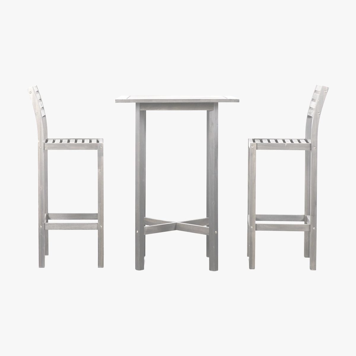 Chillout Two Seater Bar Set White