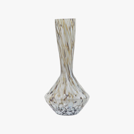 Embellisher Vase in Mottled Brown Medium