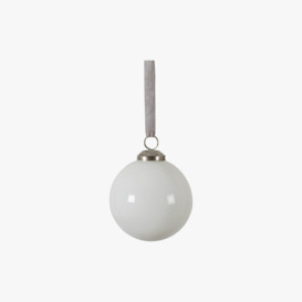Celestial Assorted Bauble in White Large - Set of 6