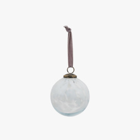 Mercier Tortoiseshell Bauble, White, Medium