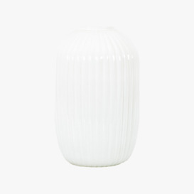 Ridgley Vase in White - Medium