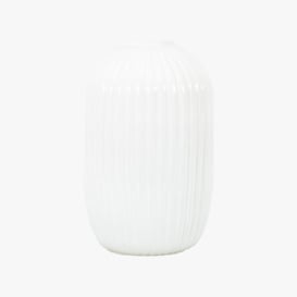 Ridgley Vase in White - Medium