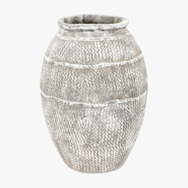 Knossos Vase in Antique Grey - Large
